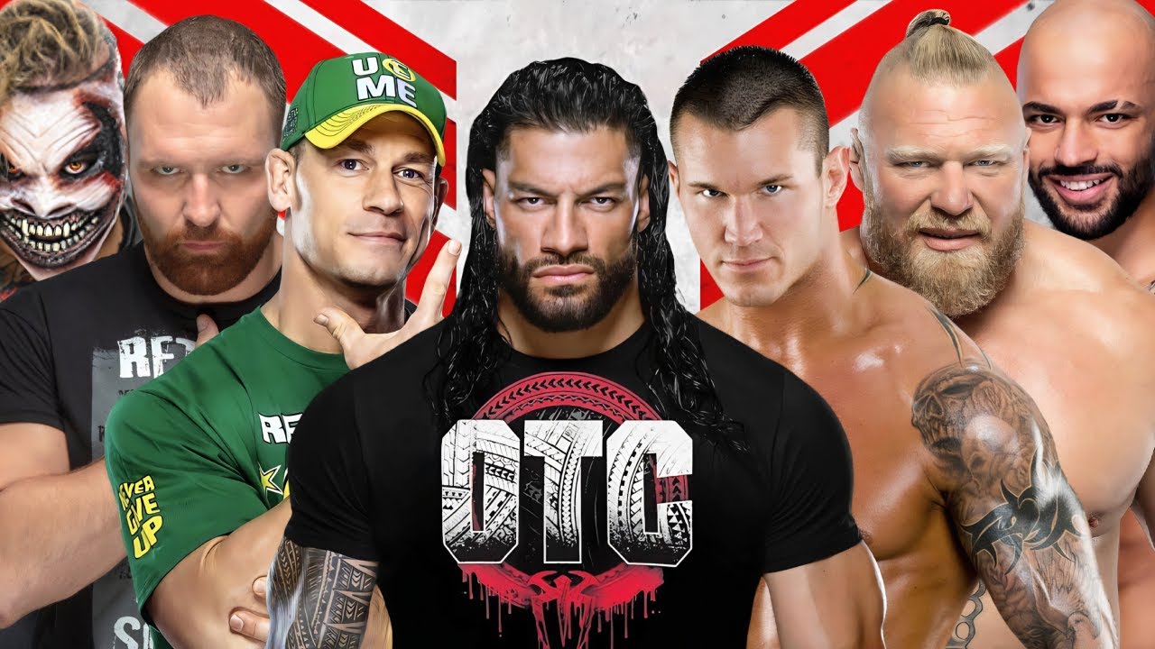 Finalist Gauntlet Match ft. Roman Reigns John Cena Brock Lesnar Dean Ambrose WWE 2K24