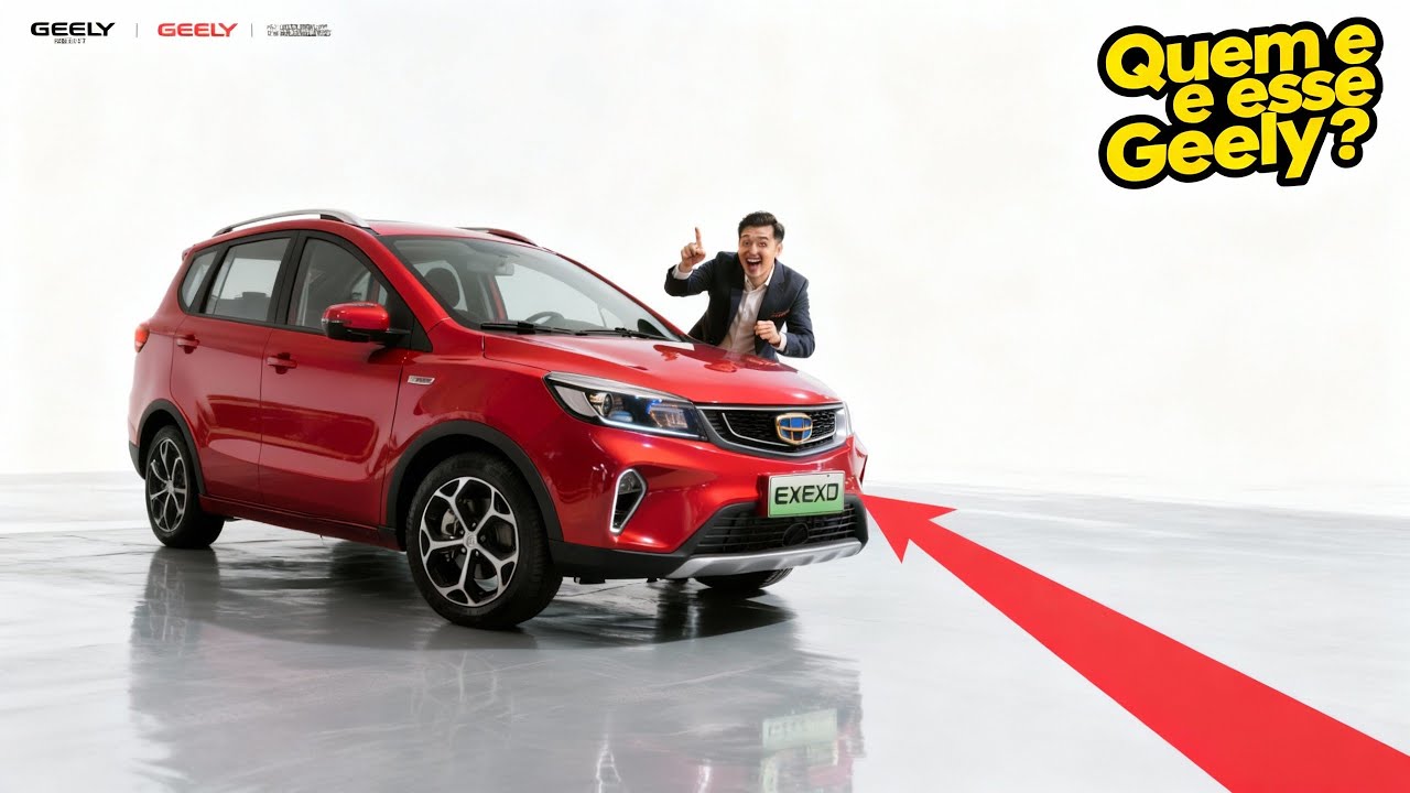 GEELY EX2: O FIM DO BYD? 🤯 Hatch Elétrico Chinês com PÓS-VENDA da RENAULT!