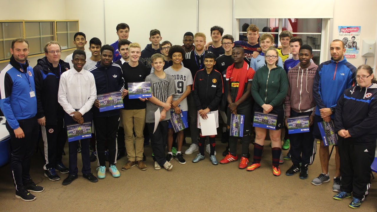 Paul McShane visits Mary Hare Deaf School