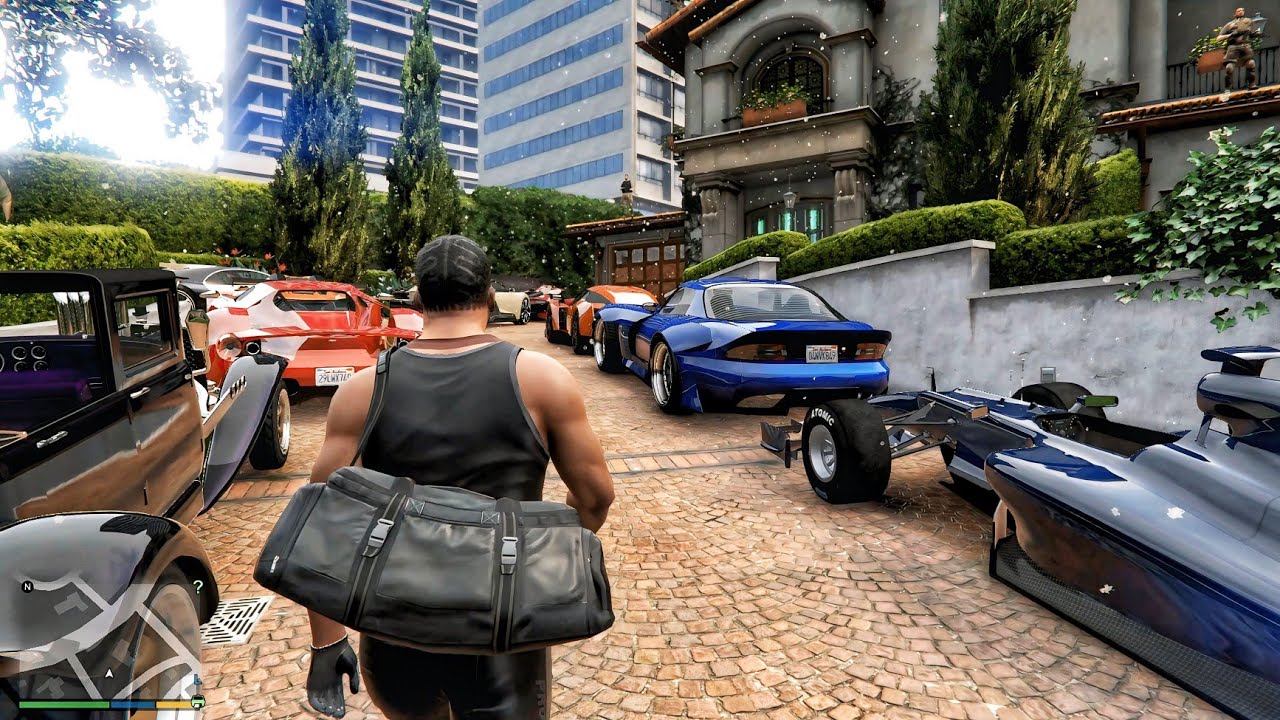 GTA V - Franklin Didn’t Just Steal a Car… He Stole a Moment Michael Will Never Forget