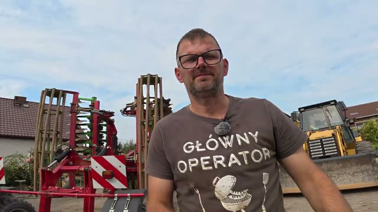 Przyczepa, talerzówka i przygotowania na Festiwal w Wilkowicach 