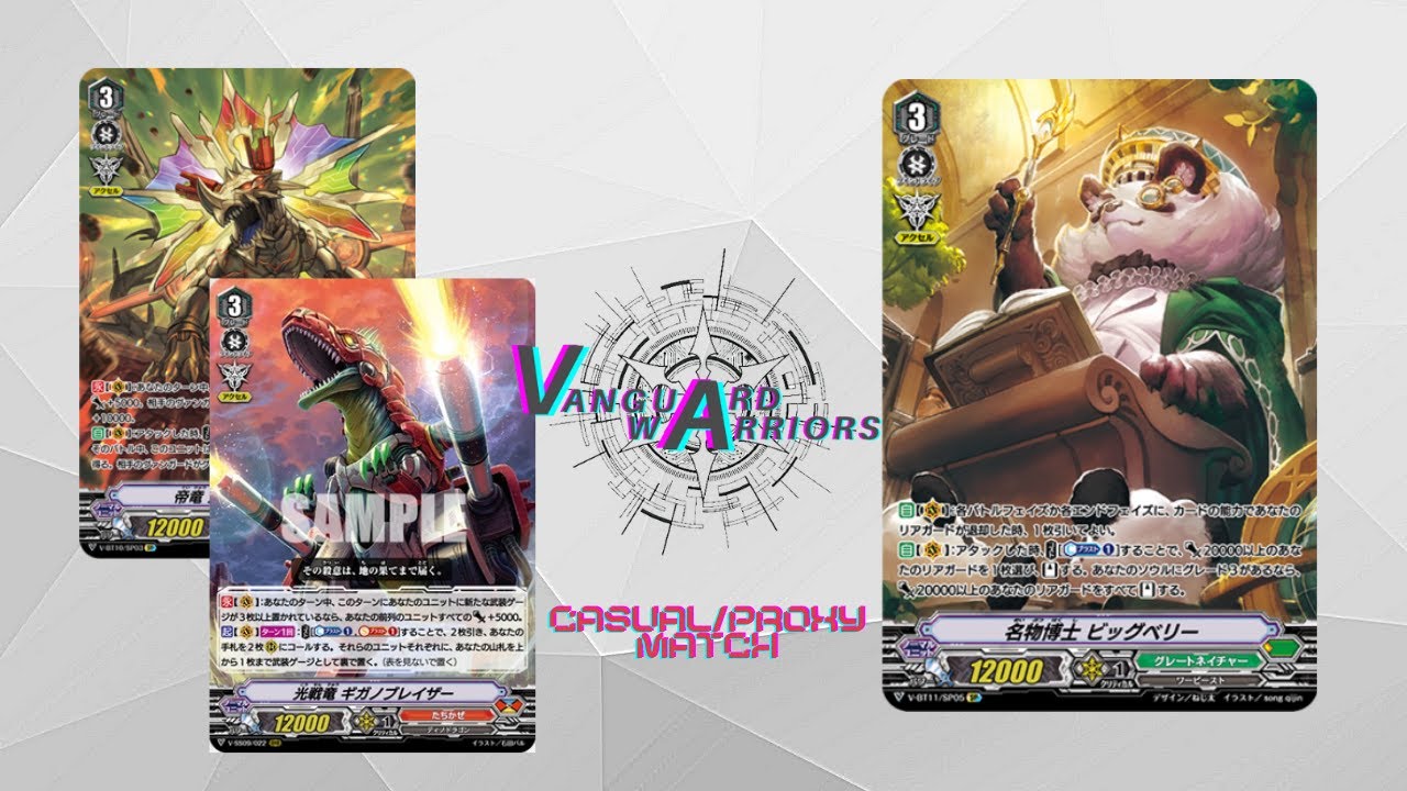 Tachikaze (Gigannoblazer x Gaia) VS Great Nature (Bigbelly) | 19 January 2021 | Cardfight Vanguard!