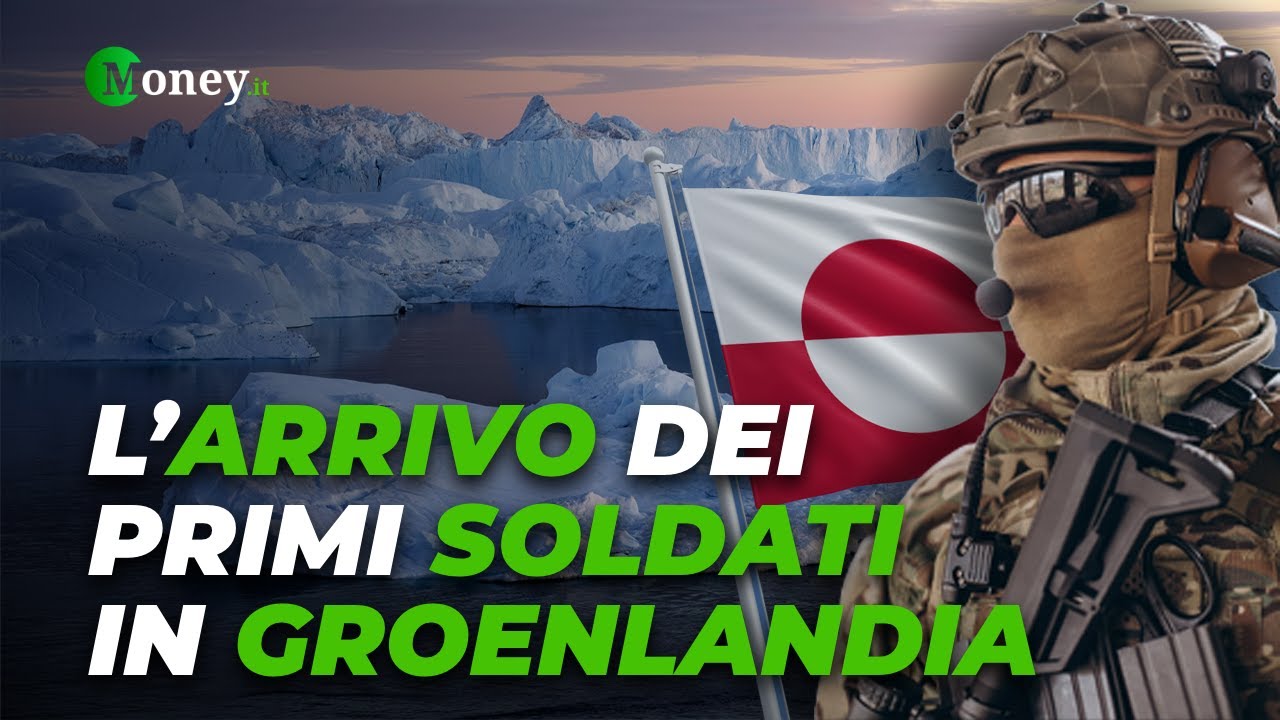 SOLDATI in ARRIVO in GROENLANDIA dalla DANIMARCA