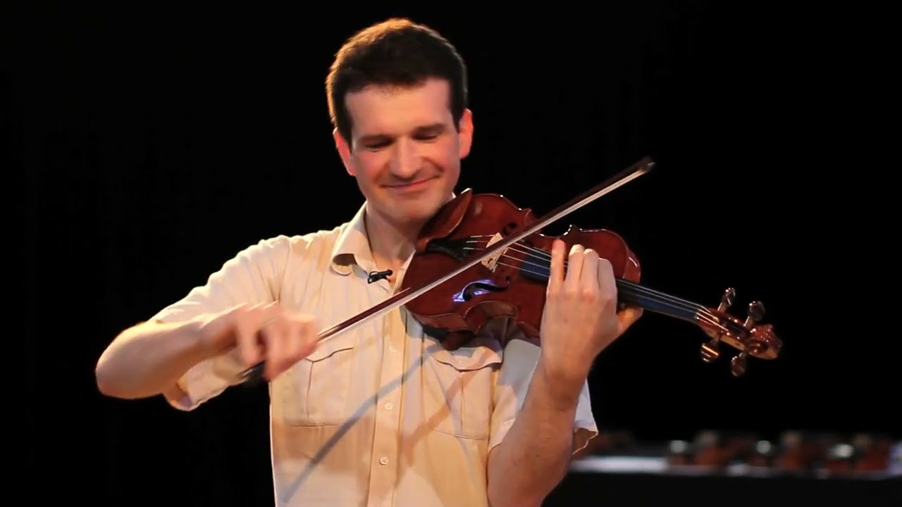 Essai de violons du Musée de Mirecourt par Svetlin Roussev