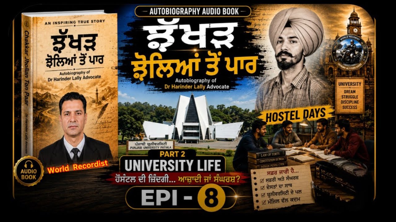 Epi 8 | Autobiography | Hostel Life at Punjabi University Patiala