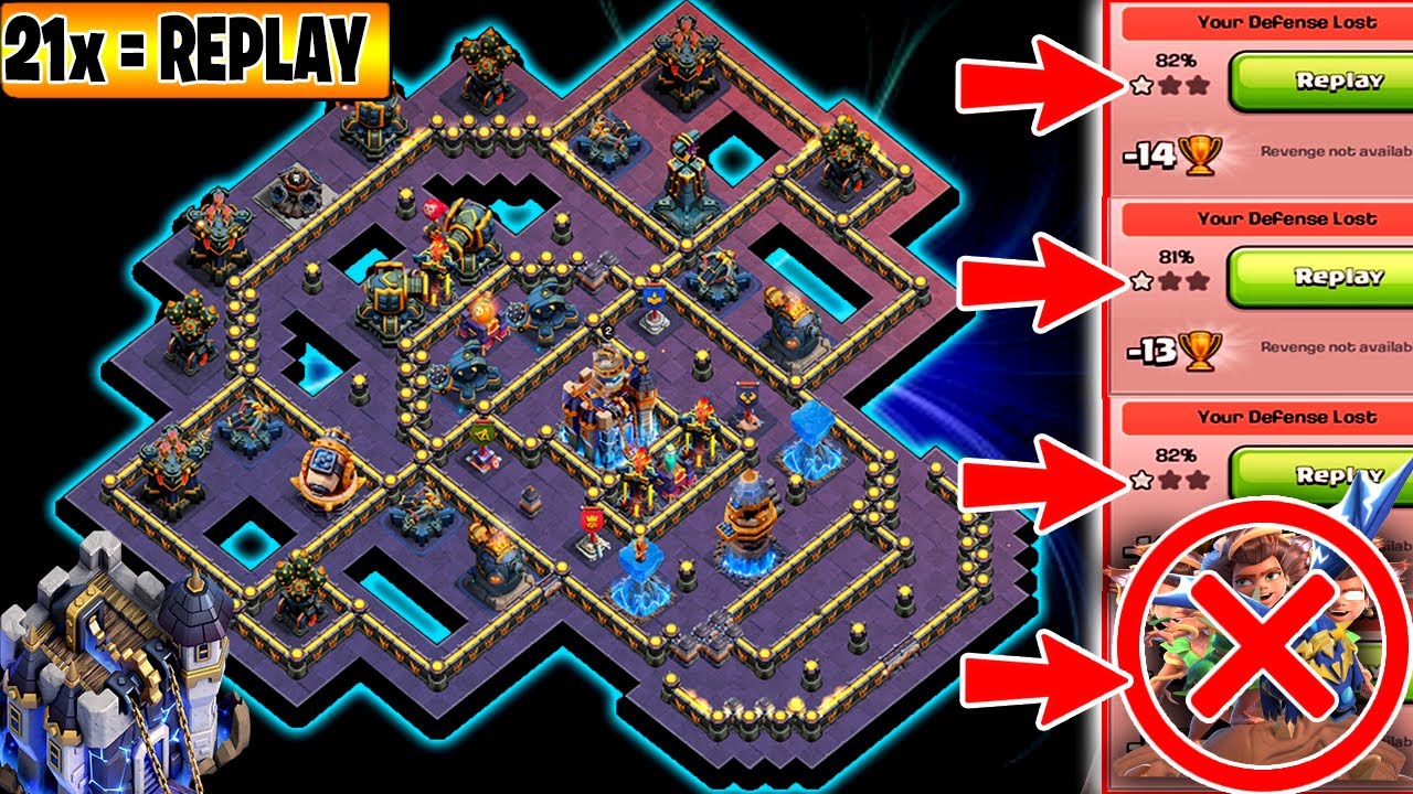 ONLY 1 STAR TH18 LEGEND BASE + REPLAY| ANTI-1 STAR TH18 WAR BASE|ONLY 1 STAR TH18 LEGEND LEAGUE BASE