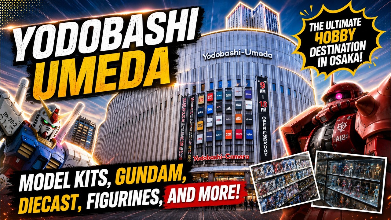 Explore the BEST of Yodobashi Umeda Toy Shop in Osaka