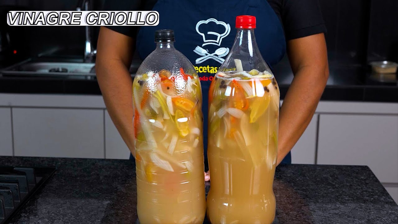 COMO HACER VINAGRE CRIOLLO/recetas para toda ocasion