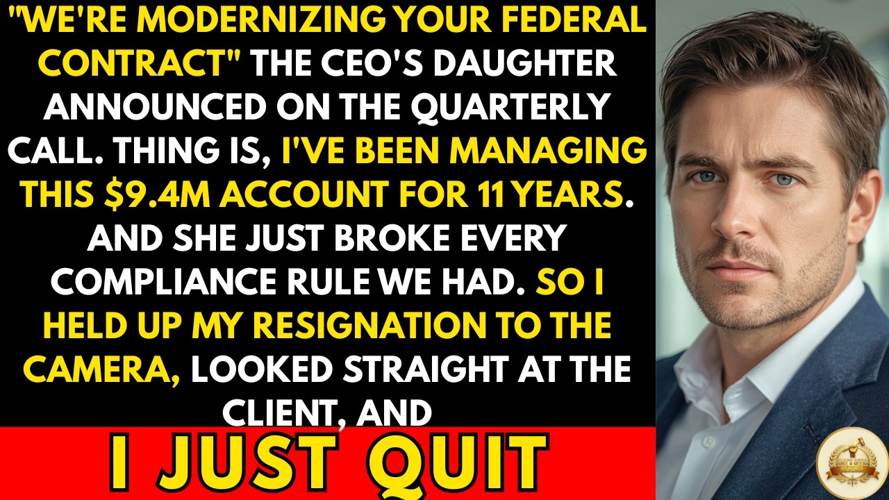 I Held Up My Resignation and Cost Them a $9.4M Federal Contract | OFFICE REVENGE