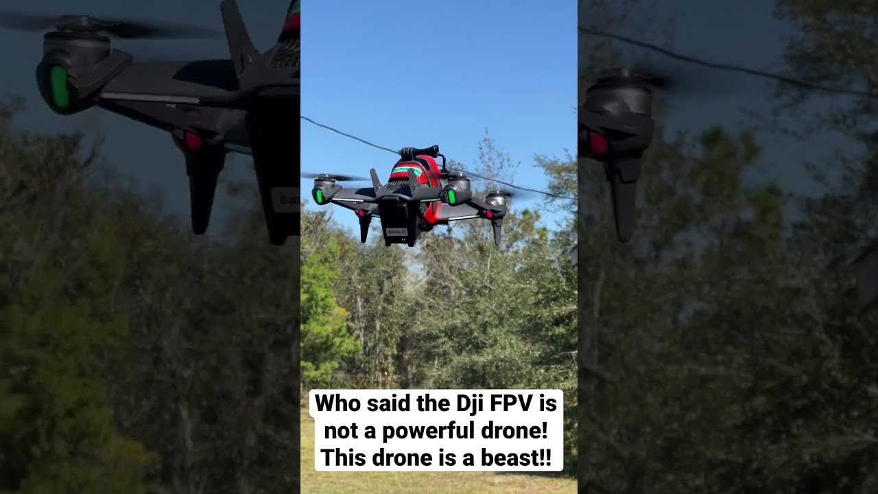 Dji FPV drone is such a powerful machine | 0-93mph in seconds #dji #djifpv #djifpvdrone #fpvdrone