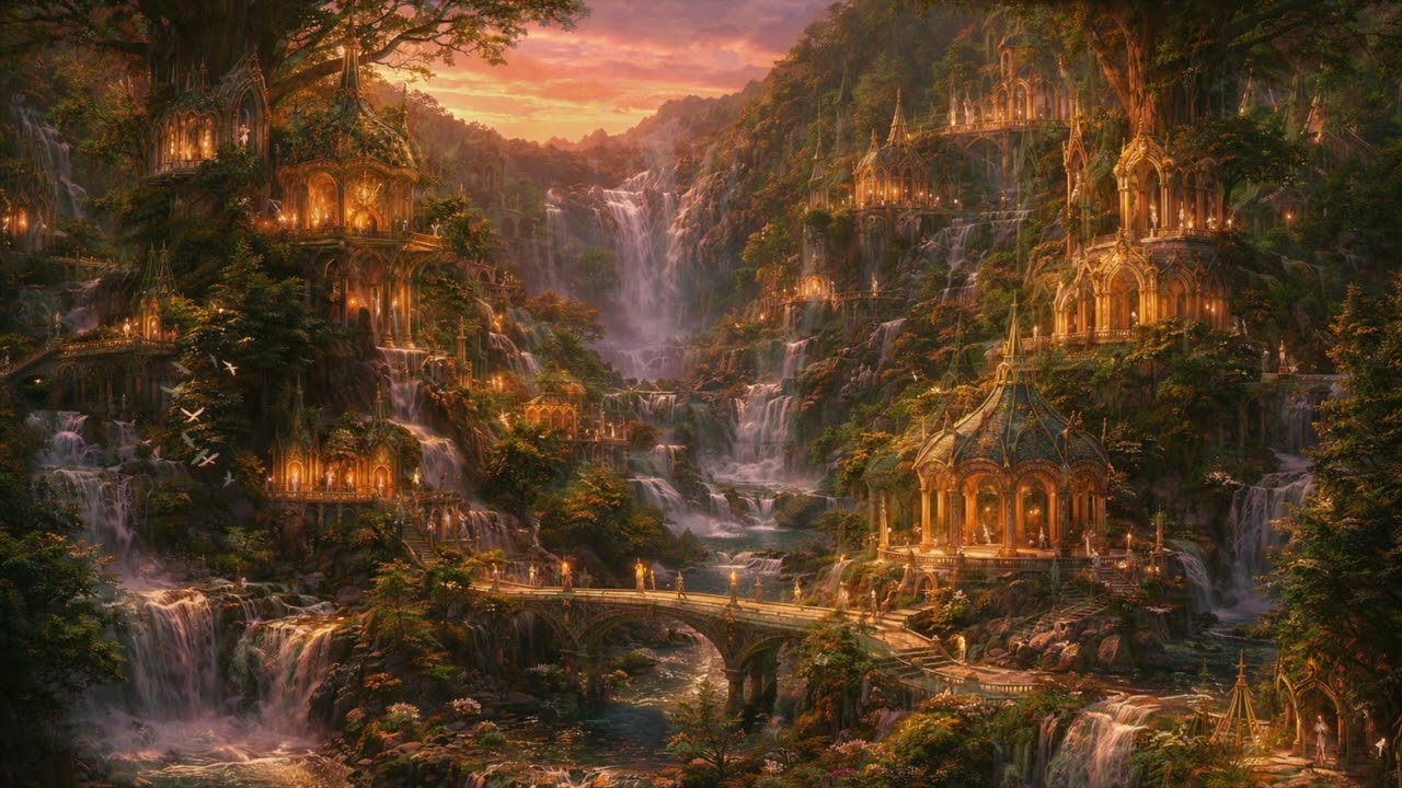 The Elven Sanctuary - (with Day and Night Cycle)