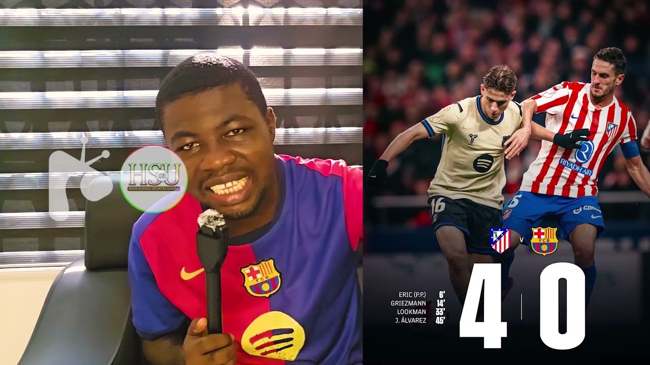 No Real Madrid Fans Should Laugh At Barcelona fans For Their Loose against Athletico Madrid 