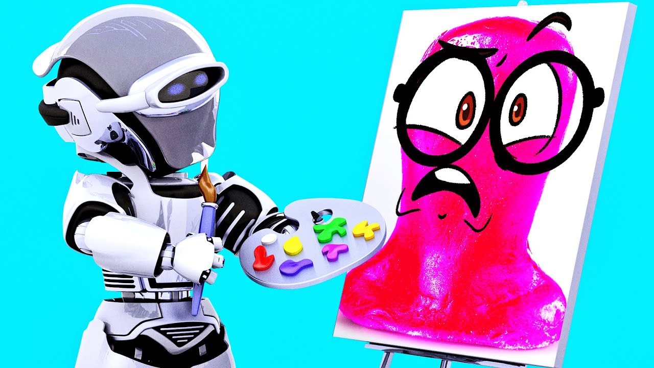 DOODLING ROBOT VS FAMOUS ARTISTS