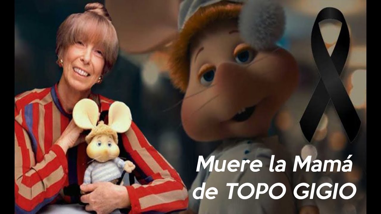 Maria Perego - La Mam&aacute; de Topo Gigio ☹️😞😢😭
