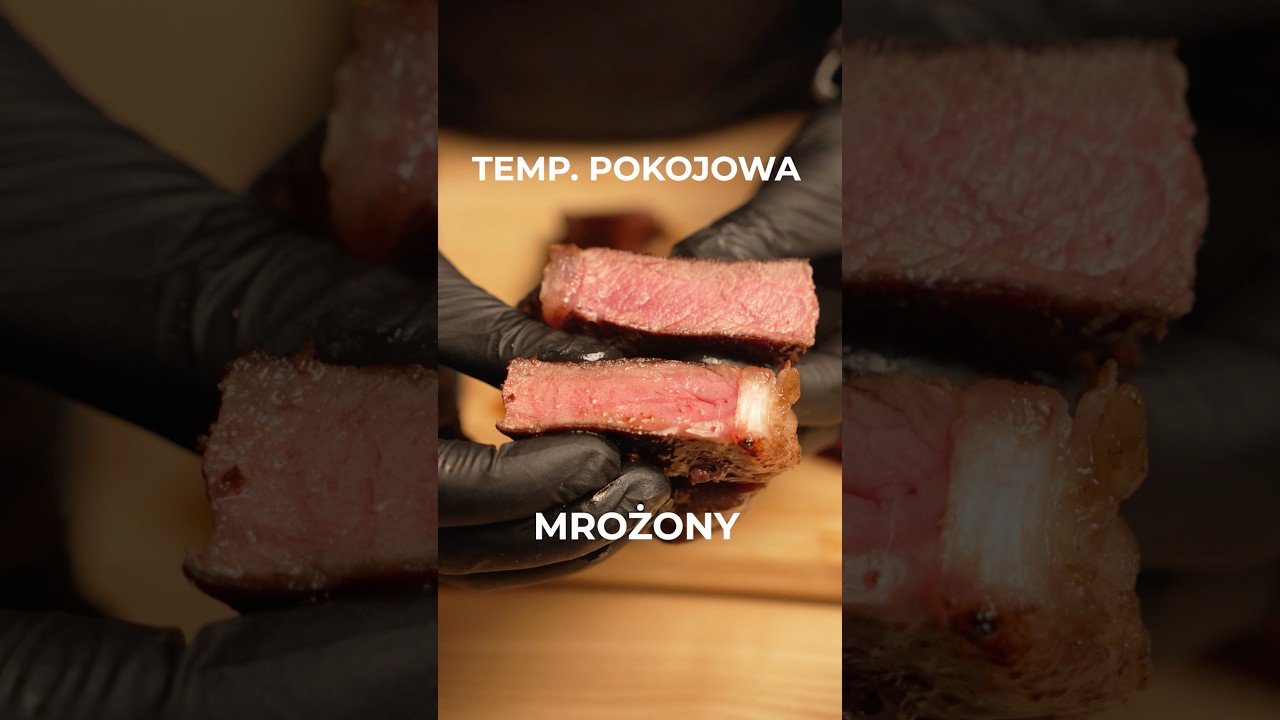 Czy stek musi mięć temperaturę pokojową przed smażeniem?