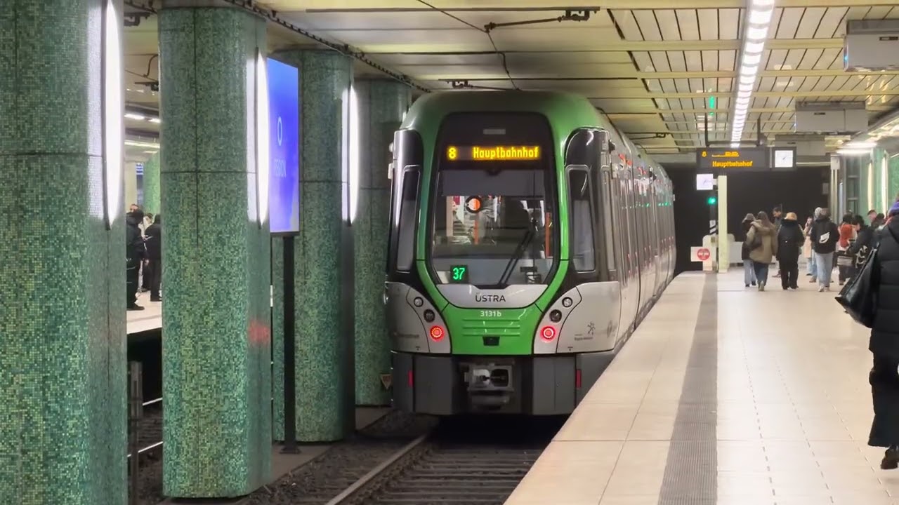 Stadtbahn Verkehr in Kr&ouml;pcke (Hannover)