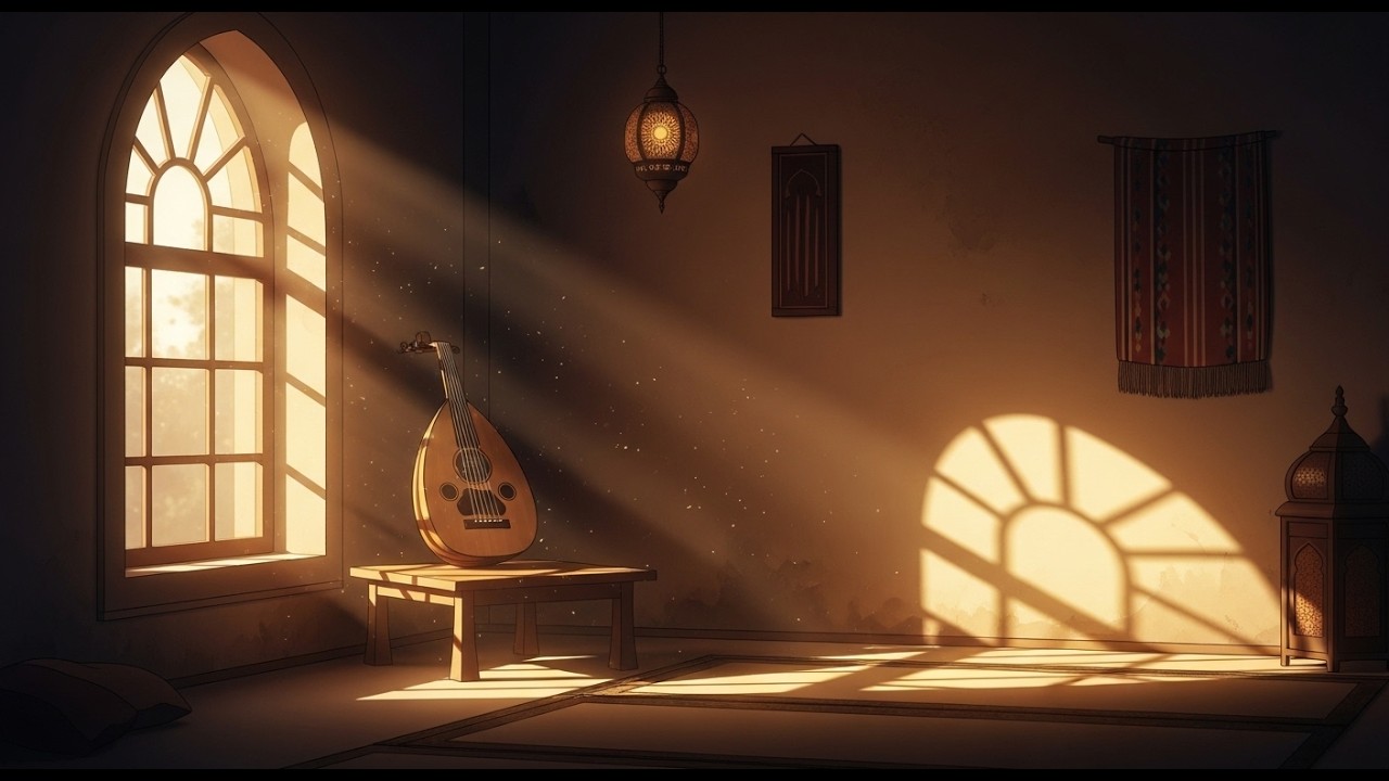 Spiritual Arabic Lofi Oud 🌙 Calm Chillhop for Focus & Relaxation | لوفي عربي