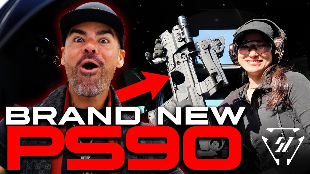 Brand New Strike Industries PS90 Test 🔥 | Shooting from a $400K Armored Truck