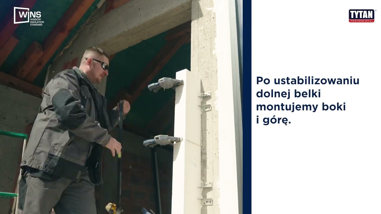 Tytan Wins i Ciepła Belka Montażowa Marbet – instruktaż montażu w strefie docieplenia