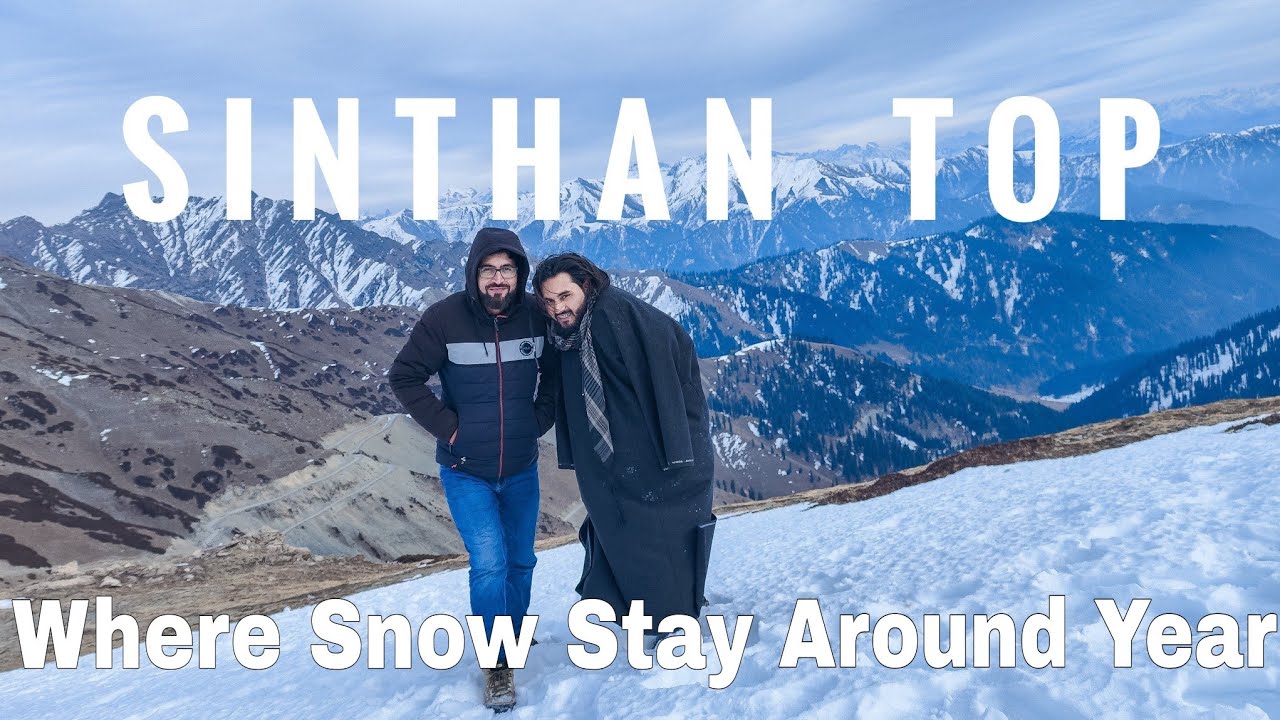 The Only Place In Kashmir where you will find snow | Sinthan Top | Snow | #sinthantop  #snowfall