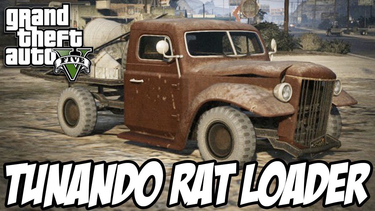 GTA V - Tunando a Rat Loader CARRO RARO
