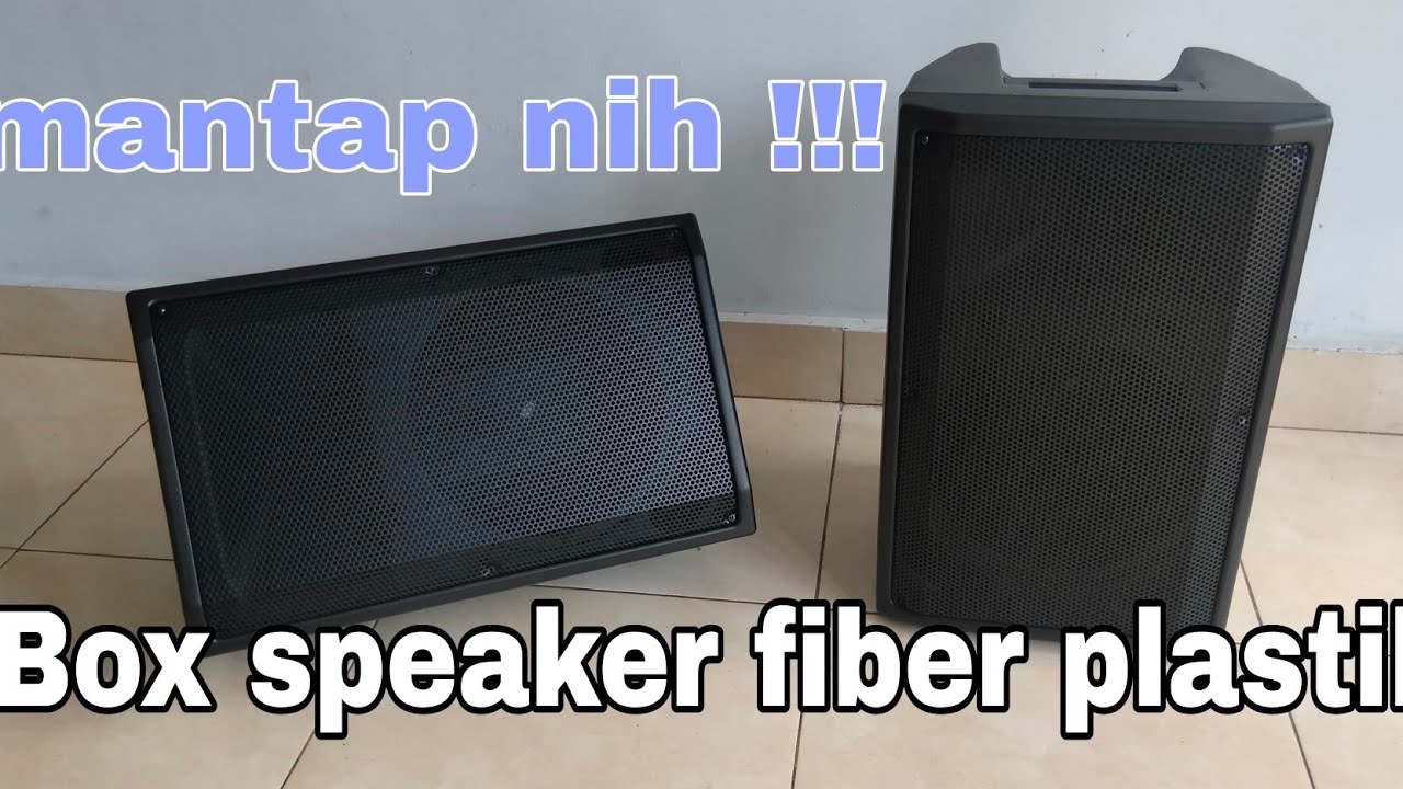 box fiber plastik 12 inch mantap buat merakit speaker sendiri