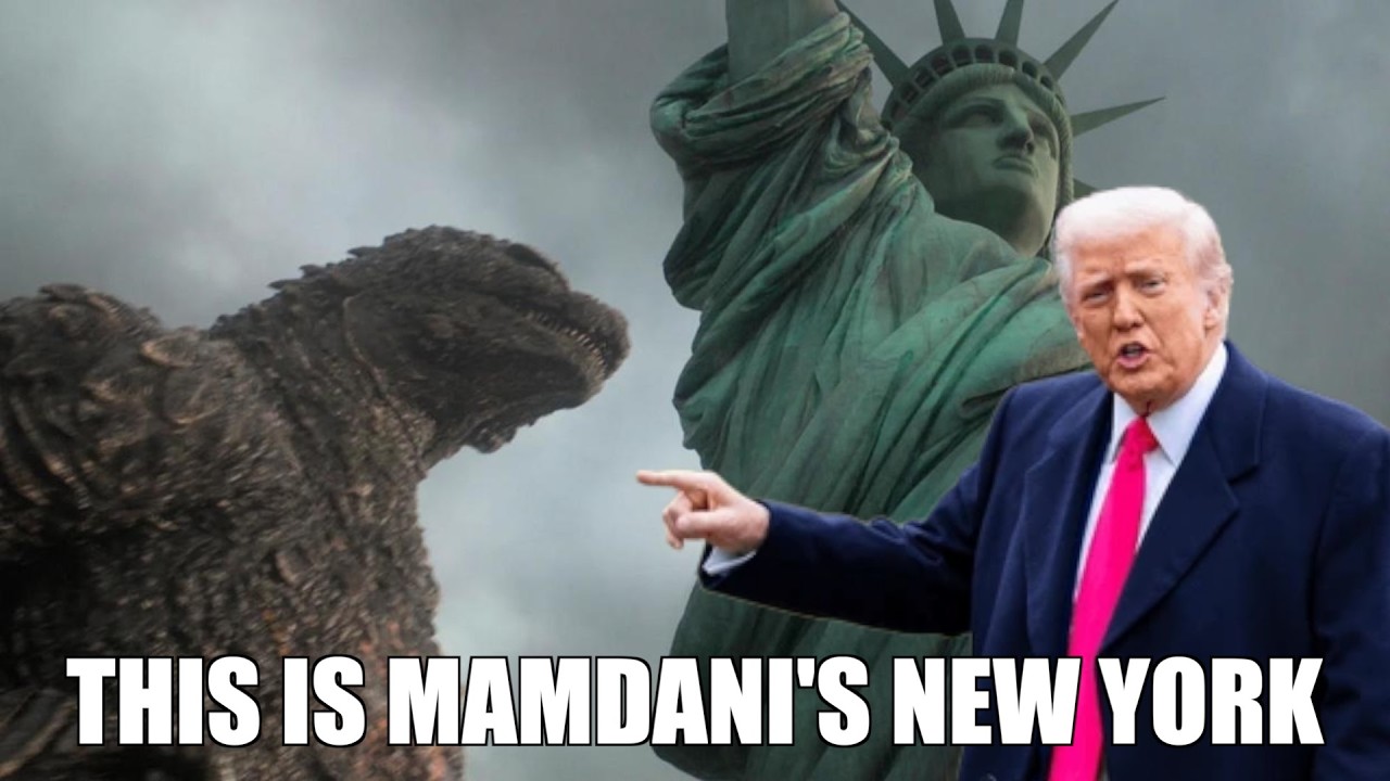 Godzilla VS Donald Trump