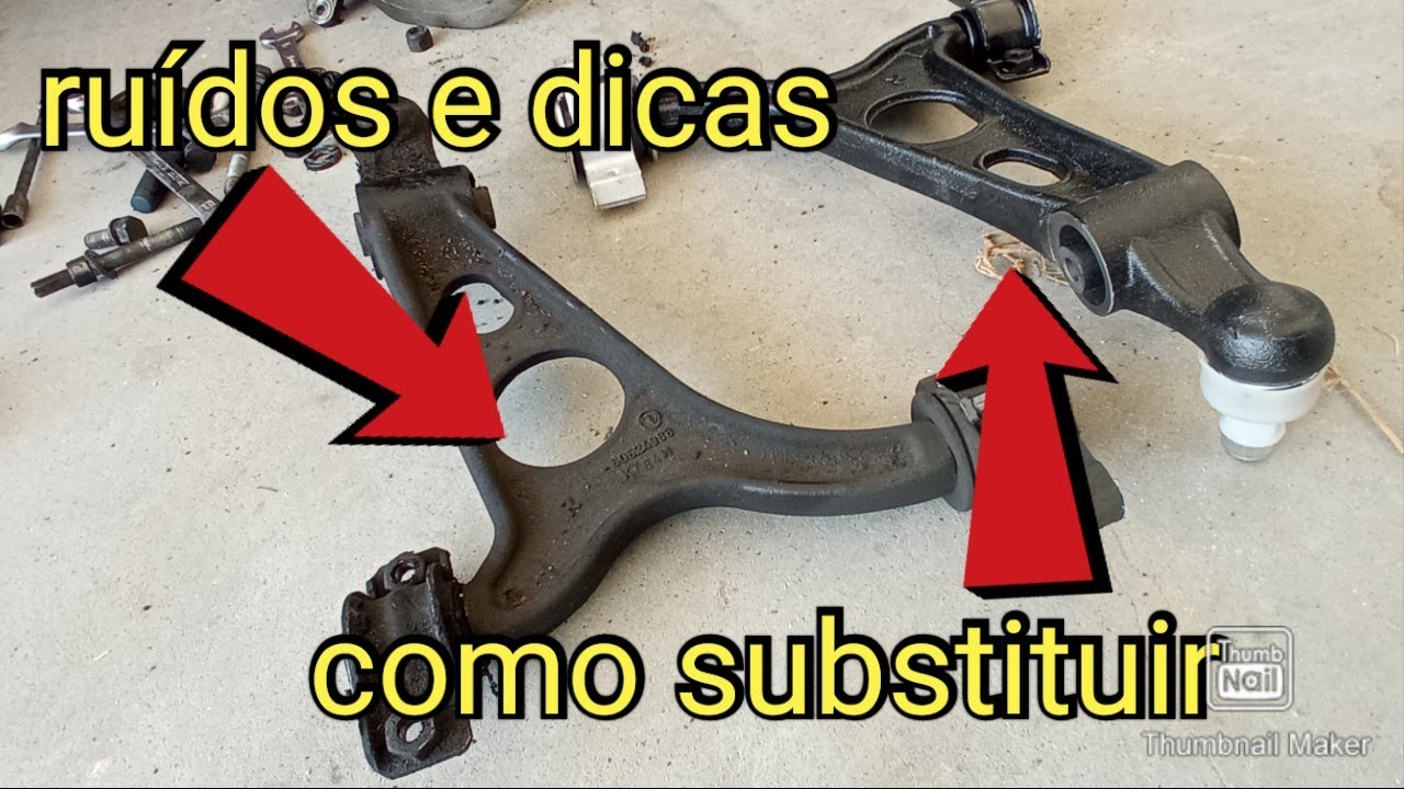 Como Trocar Triângulos de Suspensão Alfa Romeo 156, 147 e GT. Ruídos e Folgas