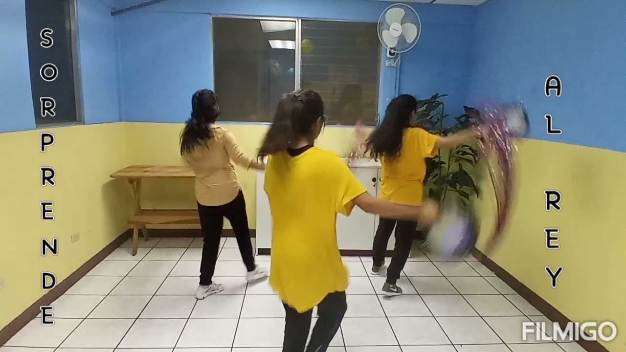 Rutina de danza: Sorprende al Rey (Ebenezer Adulam). Versión rápida.
