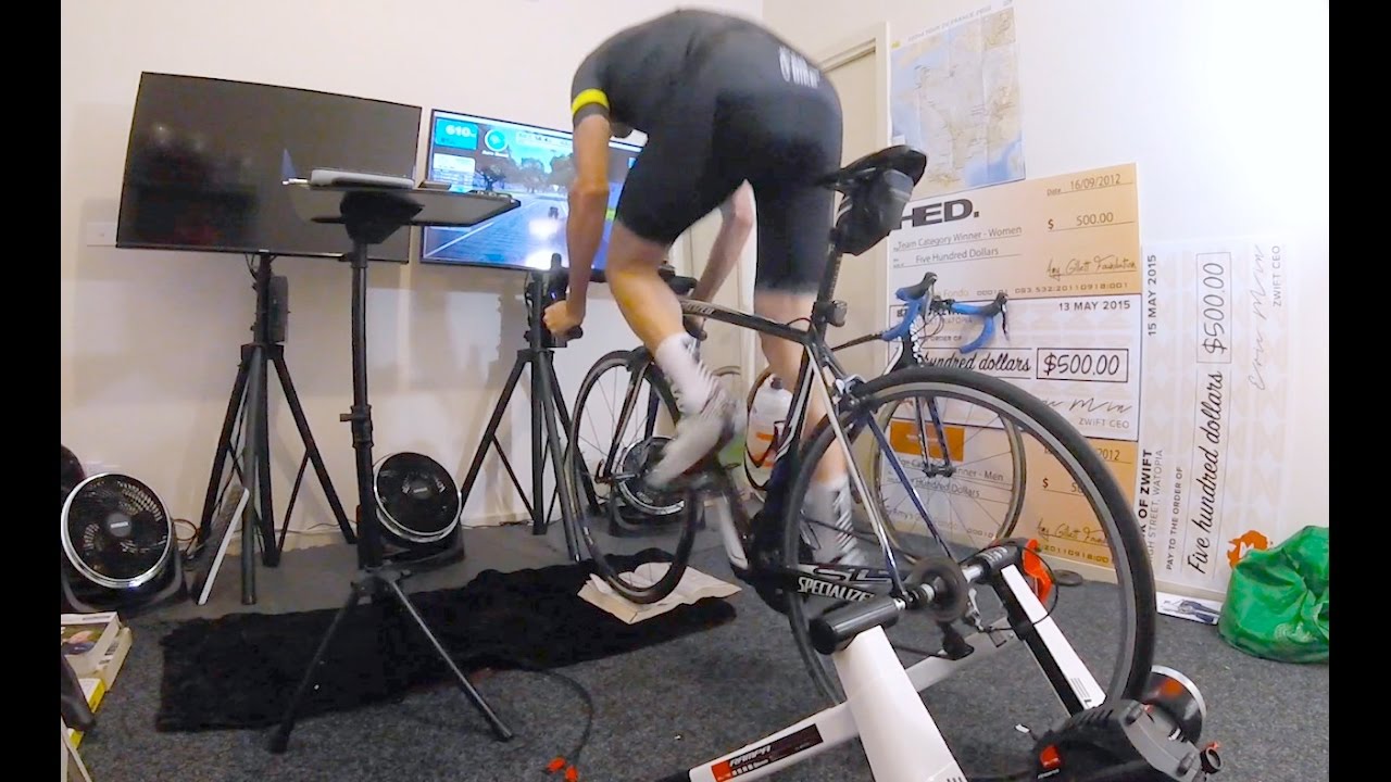 ELITE RAMPA SMART TRAINER: Тестирование спринта