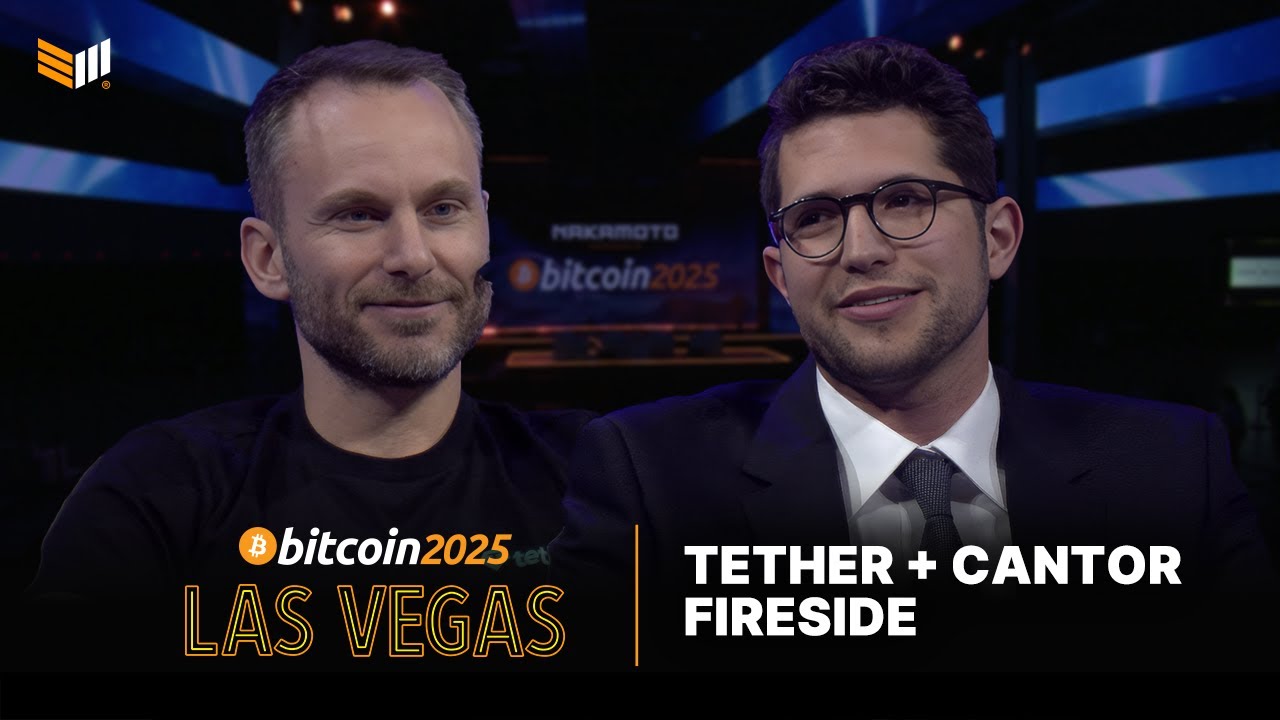Tether & Cantor: Bitcoin 2025 Fireside Chat w/ Paolo Ardoino & Brandon Lutnick