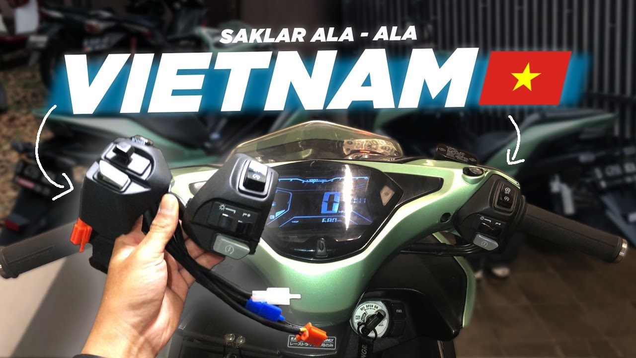 BISA PIW PIW!! pasang saklar biar bisa hazard sama piw piwww - saklar aerox full tombol