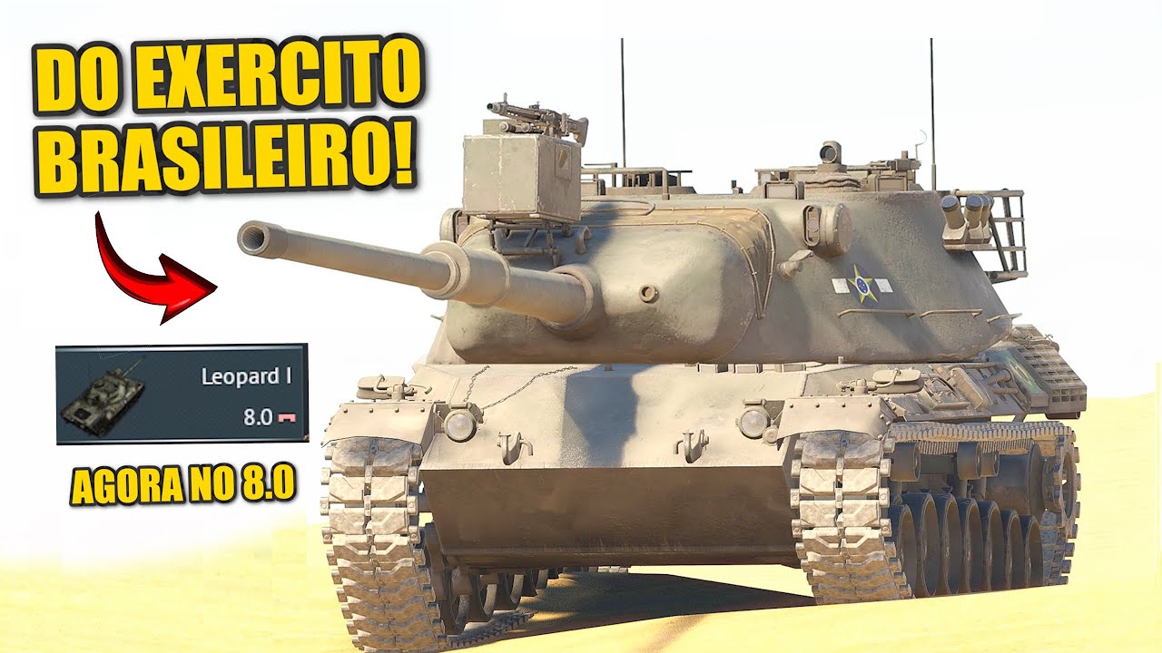 Finalmente Joguei com o tão Mal Falado Leopard 1 - Warthunder PT - BR