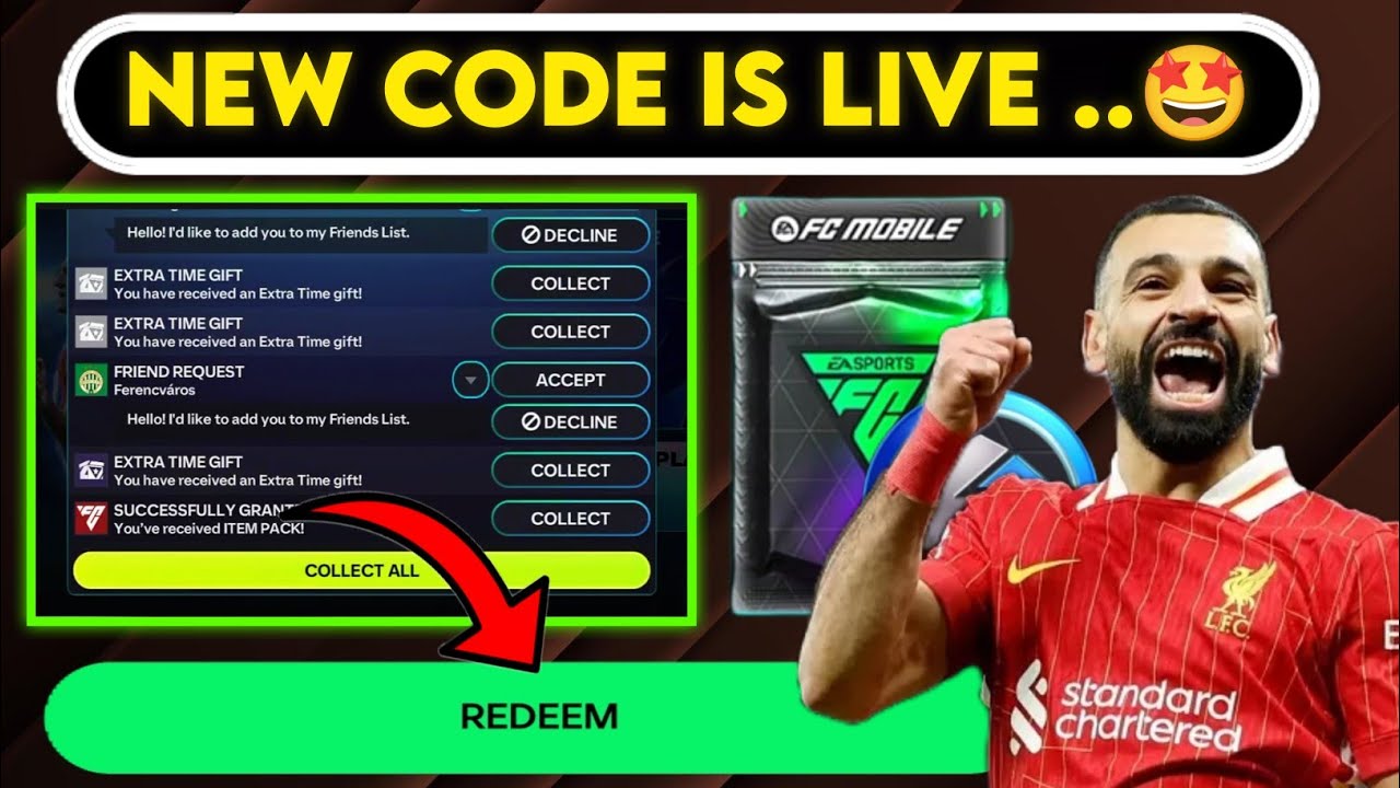 КАК ПОЛУЧИТЬ НОВЫЕ КОДЫ АКТИВАЦИИ CODIGOS CANJEAR KODE HARI INI LATEST TODAY В EA FC FIFA MOBILE ...