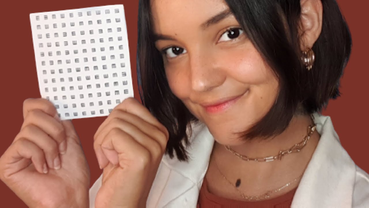 ASMR FR | UN ROLEPLAY POUR SOIGNER TES YEUX FATIGUES 🌟