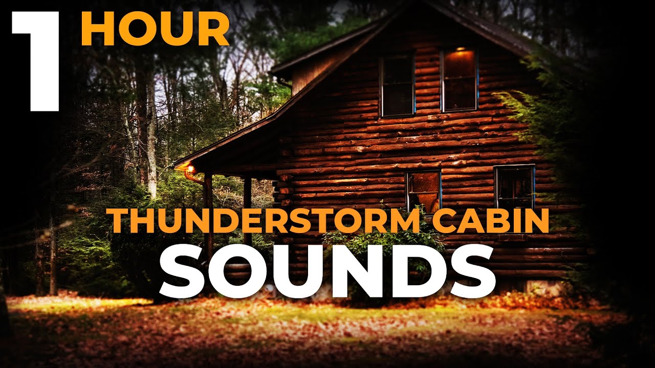 Rain & Thunderstorm Sounds - 1 Hour of Heavy Rain - Sounds for Sleep, Study and Relaxation