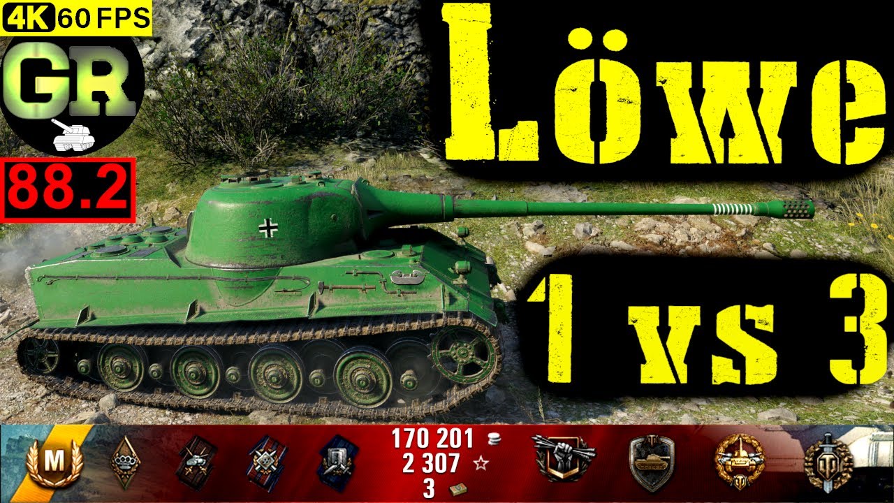 World of Tanks L&ouml;we WoT Replay - 6 Kills 5.3K DMG(Patch 1.5.0)