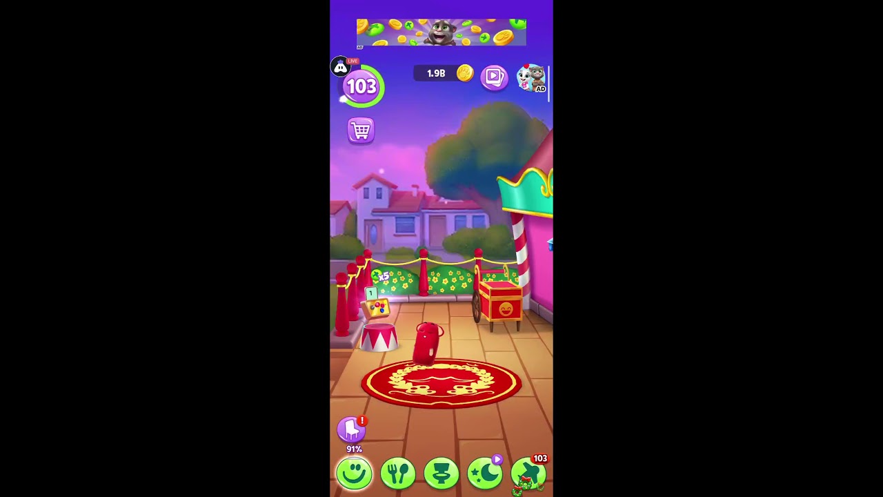 Talking Tom's (NEWYORK) Adventure! 🇲🇽 #shorts #live #london #trending #viraltom #funnycat