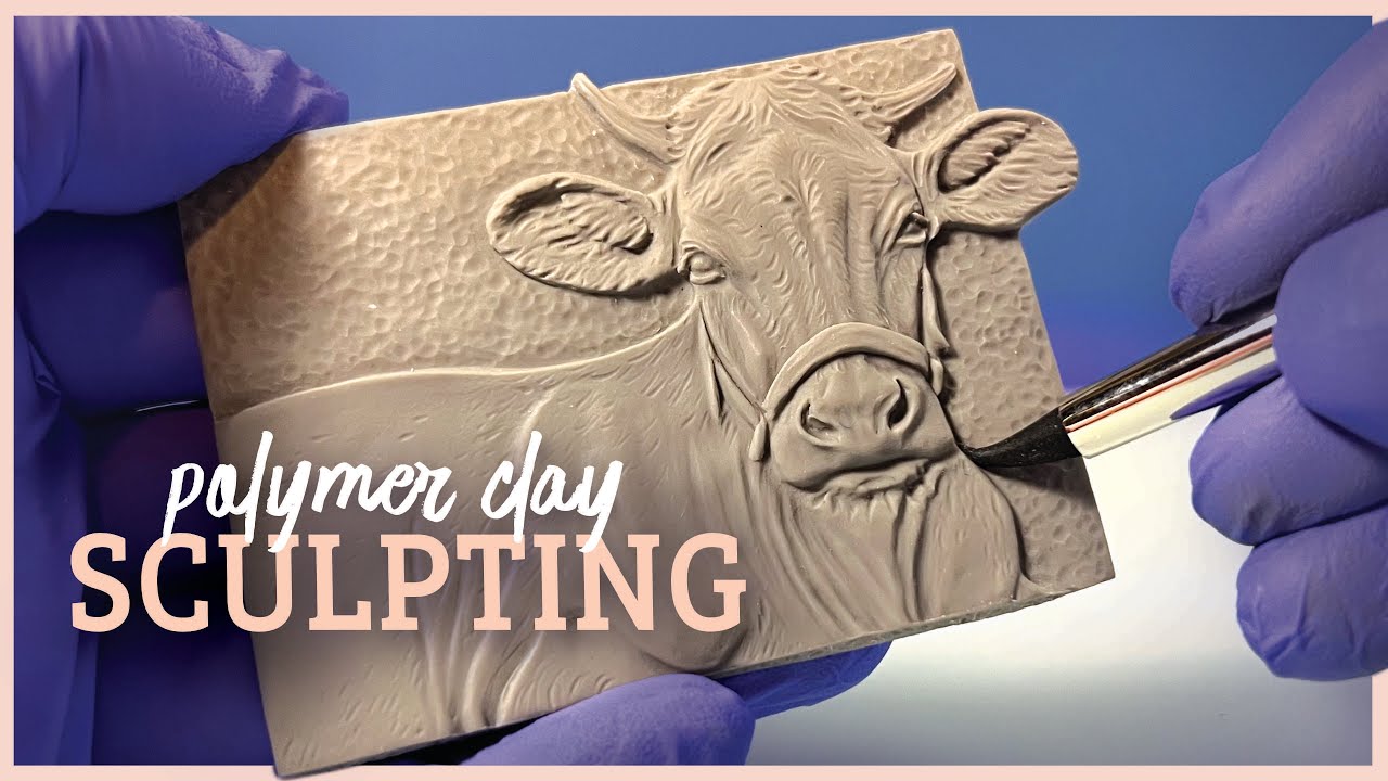 Polymer Clay Tips I Learned Sculpting a COW (& I Fell in Love with Cattle)
