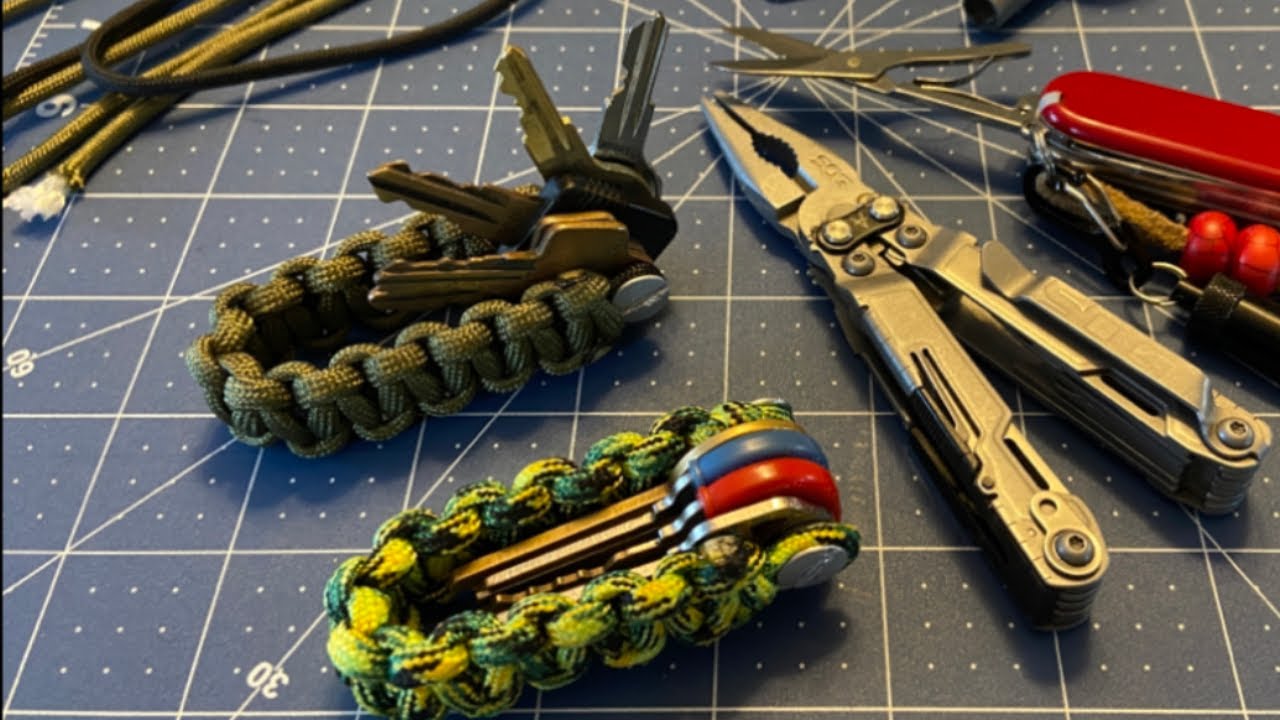 Paracord Key Organizer, Budget Friendly EDC Gear!