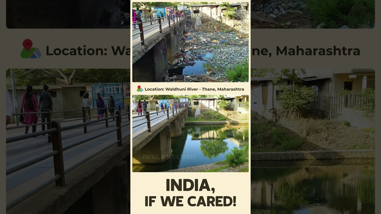 From Dumping Ground to Flowing Pride &ndash; Waldhuni River, Thane 🇮🇳