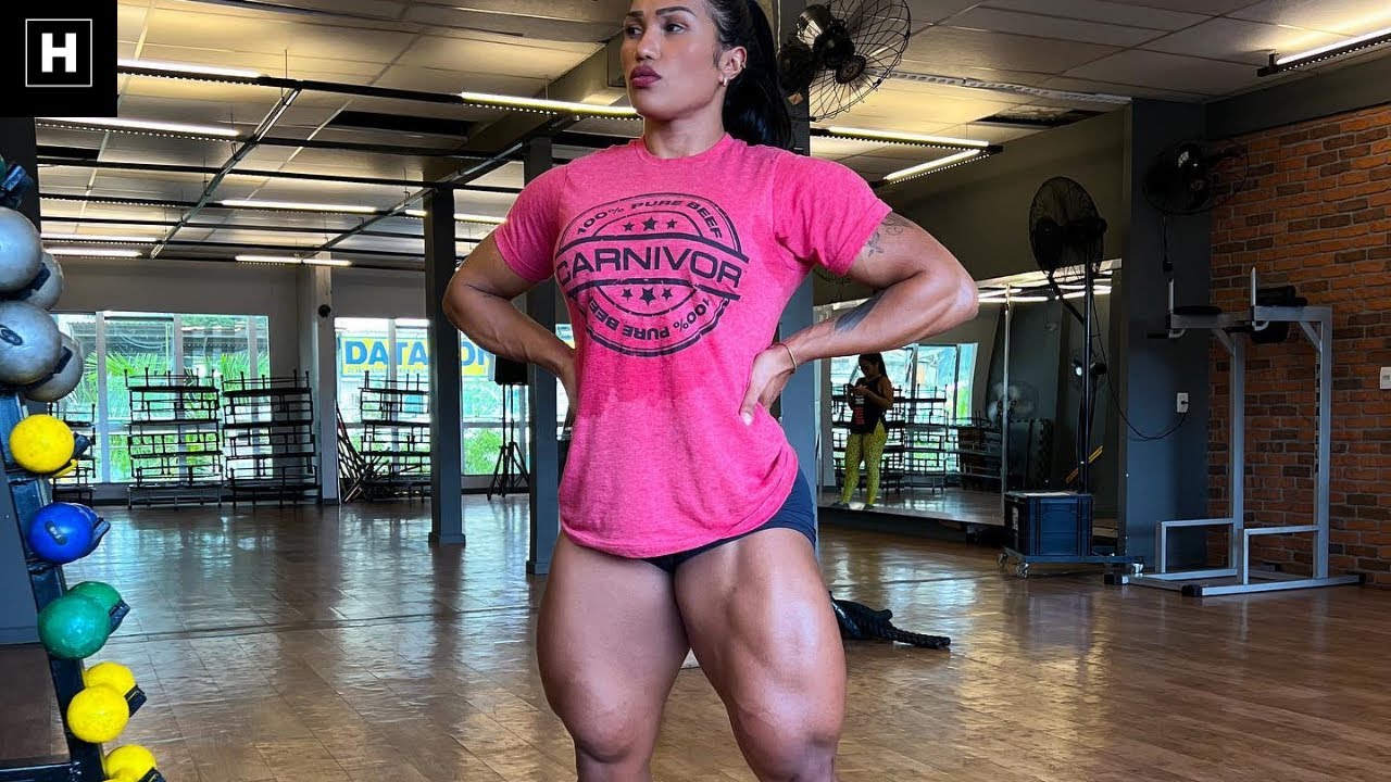 QUEEN QUADZILLA'S GLUTES & QUADS WORKOUT | Alessandra Alves De Lima