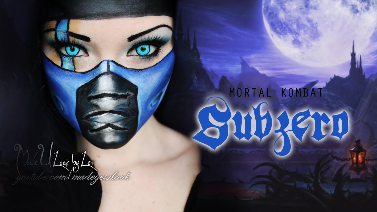 SubZero - Mortal Kombat Makeup Tutorial