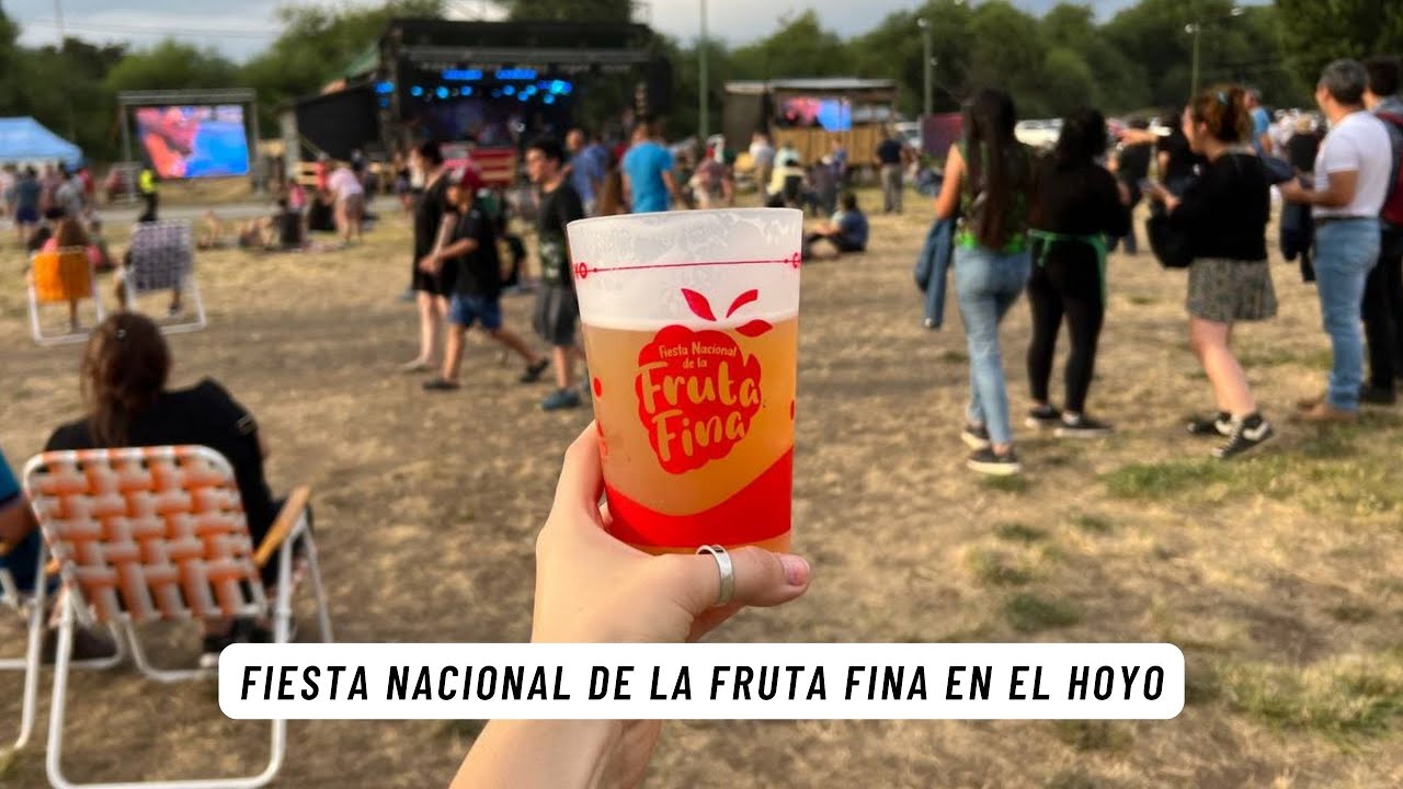 Vivimos la Fiesta Nacional de la Fruta Fina en El Hoyo #Chubut #ComarcaAndina