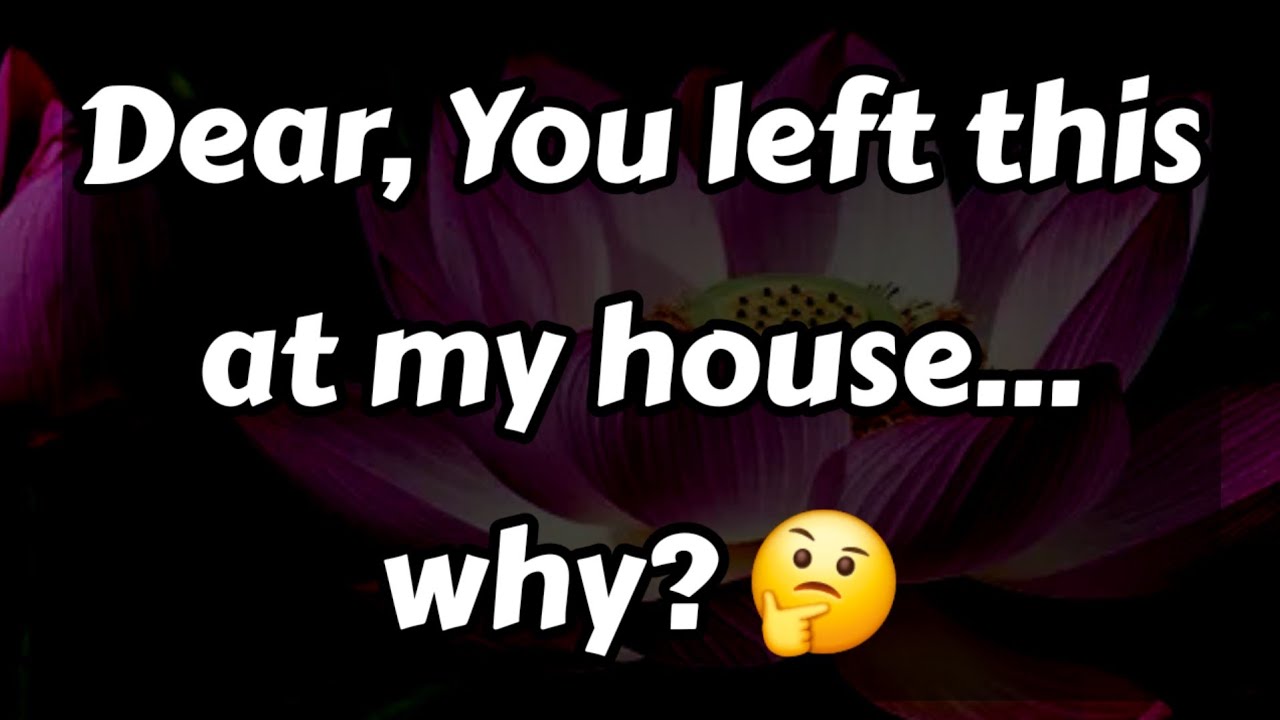 You left this at my house... why? 🤔🤫🤯🥸😵‍💫😵 || Shocking Dm to Df 💙💛 #loveletter 
