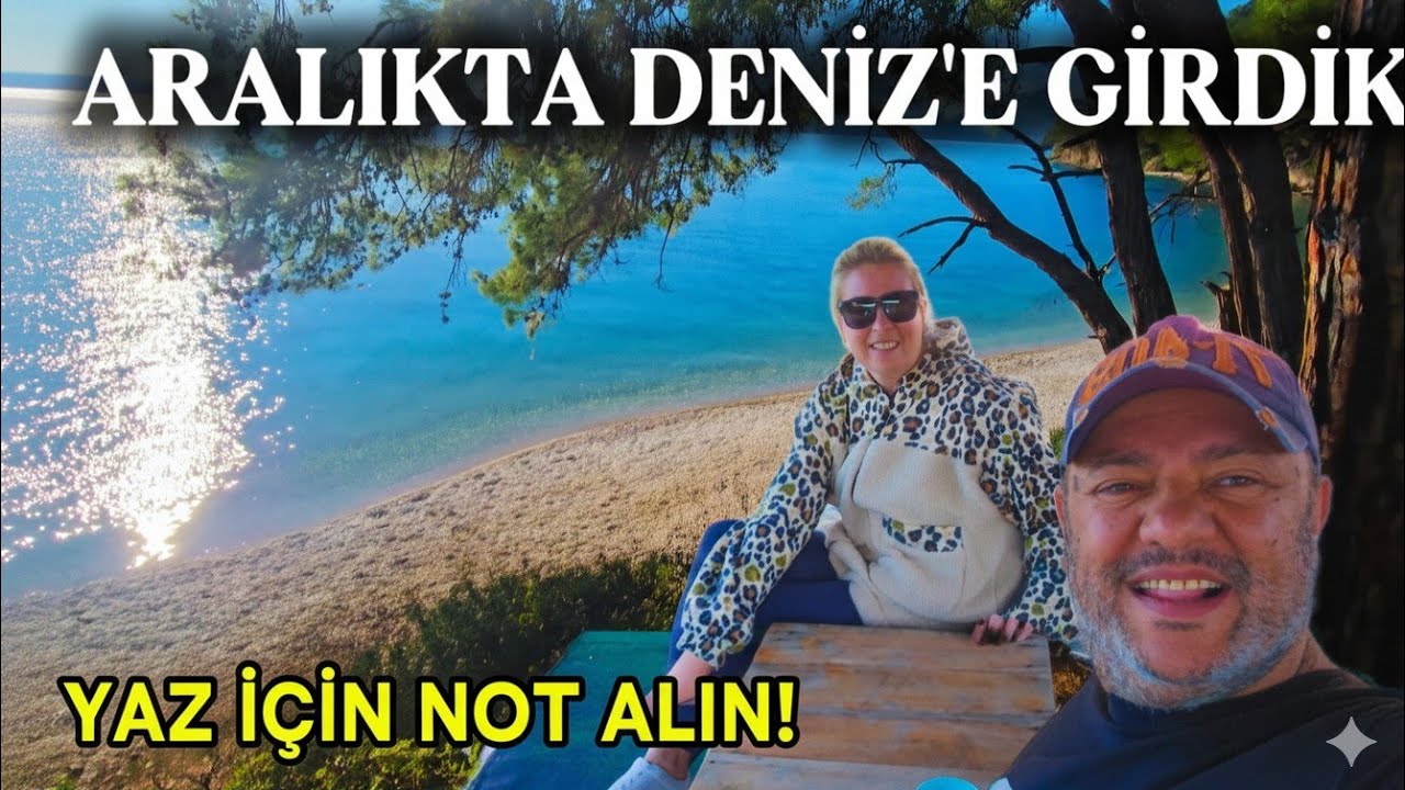 ​Akbük Yakınlarında GİZLİ CENNET | Aralık Ayında DENİZ KEYFİ! ☀️