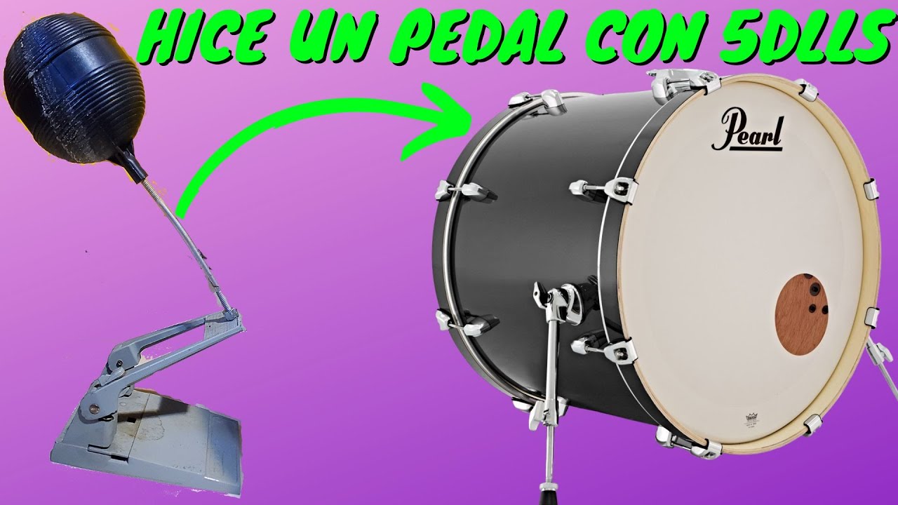 Cómo Hacer Un Pedal de Batería GRATIS!!!