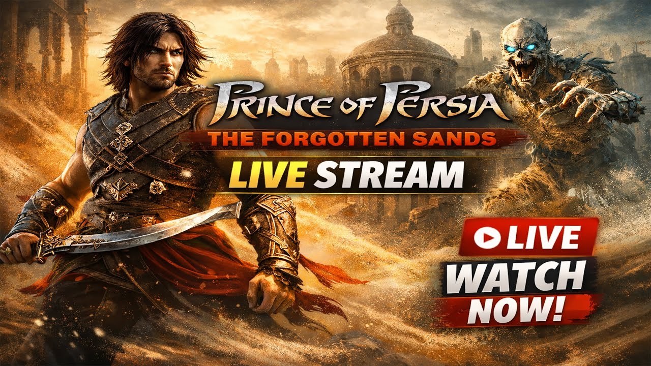 🔥 Prince of Persia: The Forgotten Sands — LIVE | PART 1 🔥