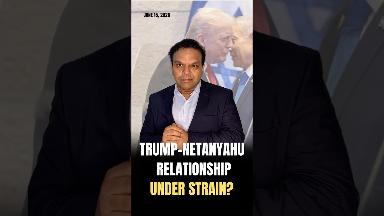 Trump-Netanyahu Relationship Under Strain? #iran #iranisraelwar #iranwar #netanyahu #trump #lebanon