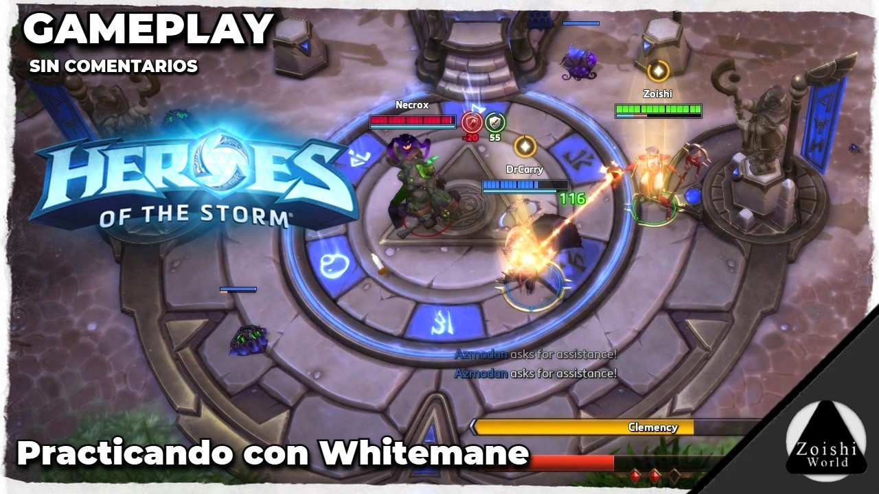 Practicando con Whitemane | HEROES OF THE STORM